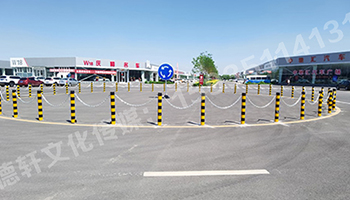 晉源區(qū)萬國質保二手車市場防撞柱